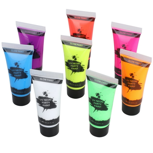 Non- Face Body Paint, 8PCS Body Paint Set, Festivals For Nightclubs