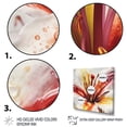 thumbnail image 3 of DESIGN ART Designart "Red Lily Serenade" Floral Lily Canvas Print 30 in. wide x 30 in. high, 3 of 5