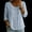 Light Blue, variant on Cotton Linen Shirts For Women Trending Womens Clothes Womens Summer Tops Gauze Shirts Summer Blouses For Women Oversized Linen Shirts For Women Summer Linen Tops Womens V Neck T Shirts