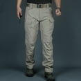 thumbnail image 2 of Kyusrd Pantalon Cargo pour Hommes à Multiples Poches, Léger, de Randonnée Tactique, Extérieur, Imperméable, Décontracté, 2 of 3