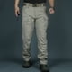 thumbnail image 1 of Pantalones largos para hombre, pantalones de senderismo con bolsillo, resistentes al agua y antidesgarros, pantalones militares ligeros de carga para pesca, pantalones para hombre, 1 of 3