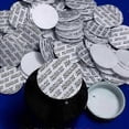 thumbnail image 3 of 200pcs Self-Adhesive Foam Pressure Sensitive Seal Cap Lining Tamper Resistant Seals for Cosmetic Jar Bottle Pot 20mm-82mm Caps, 3 of 5