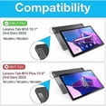 thumbnail image 2 of Funda ultradelgada para Lenovo Tab M10 de 10,1 pulgadas (3.ª generación) con protección inteligente, compatible con Lenovo Tab M10 de 10,1 pulgadas (modelo 2022) - color negro., 2 of 5
