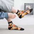 thumbnail image 2 of Pofeuu Cute Cat Paw Print 30cm Socks, Adult Running Hiking Socks for Youth and Adult, 2 of 7