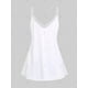 thumbnail image 2 of Tank Top con Estampado de Mariposa en Talla Extra con Escote Pico Rosegal  Camisetas sin mangas de talla grande, 2 of 5
