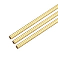 thumbnail image 5 of Tubo redondo de latón Uxcell, tubo recto sin costura de 3.5 mm x 0.2 mm, 5 of 5