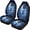 Butterfly, variant on XYZCANDO Soft Front Seats Protector Van Truck Car, Comfortable Decorative Car Seat Protector 2 Pack Polyester Horse