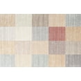 thumbnail image 1 of Ahgly Company Indoor Rectangle Contemporary Tan Brown Abstract Area Rugs, 6' x 9', 1 of 6