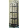 thumbnail image 2 of Pemberly Row 4 Tier 13" Bakers Rack in Chocolate, 2 of 3