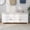 White1, variant on Retro Shoe Storage Bench with Soft-Close Doors, Storage Chest with Hidden Storage and Cushion, for Entryway, Hallway, Living Room, Espresso