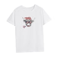 thumbnail image 4 of Camiseta para mujer Verano Casual Ropa deportiva Camisa con cuello redondo para viajes Viajes Trabajo L, 4 of 7