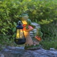 thumbnail image 6 of Solar Frog Garden Statues Outdoor Decor - Mushroom Frog Figurines with Lights, Fairy Garden Accessories for Yard Art Lawn Ornaments, Porch, Patio, Balcony, Home - Gardening Gifts for Women, 6 of 8