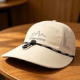 thumbnail image 2 of Levmjia Women Baseball Cap Breathable Mesh Embroidered Adjustable Drawstring UV Protection Sun Hat Outdoor Running Fishing Driving Daily Commute Casual Sports Travel, 2 of 5