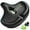 Black, variant on Oversized Bike Seat for Men & Women Comfort, Extra Wide Bicycle Seat Cushion, Comfortable Soft Padded, Large Replacement Saddle for Peloton, Stationary Exercise Bike, Cruiser, City Bike, Ebike