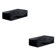 thumbnail image 1 of Ruiboury Table Cover Outdoor Billiards Table Dust And Dirt Black Durable Polyester black 2Set, 1 of 6
