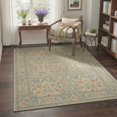 thumbnail image 6 of GENIMO 8'x10' Soft Craft Art Area Rug for Living Room, Large Machine Washable Non Slip Low Pile Rug for Bedroom Dining Room, Dusty Blue, 6 of 6