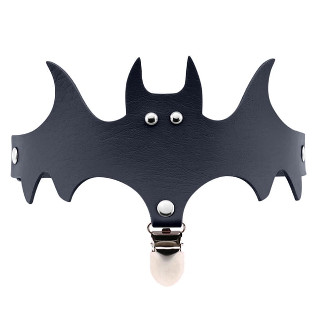 Intimates Lady Adjustable Halloween Bat Wing Thigh Leg Stockings Suspender Garter Belt