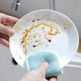 thumbnail image 4 of Naiovety Esponja de limpieza antimicrobiana de doble cara, esponjas de melamina, esponja de cocina para lavar platos, estropajo de cocina, Suministros de limpieza para el hogar Azul, 4 of 6
