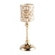 thumbnail image 1 of Candelabros dorados, centros de mesa, adornos, velas de té, soporte para velas, pilar 11cmx31cm, 1 of 9
