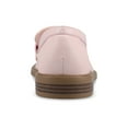 thumbnail image 4 of Journee Womens Rainey Almond Toe Slip On Mesh Loafers, 4 of 10
