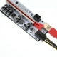 thumbnail image 4 of Matsuzay VER012MAX PCI-E Card Cable 1X a 16X 6Pin Extender Reemplazo Adaptador externo Accesorio de extensión para computadora de escritorio Cables de computadora rojo, 4 of 6