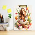 thumbnail image 2 of FORMRS Acrylic Clipboard with Low Profile Clip Standard A4 Letter Size, 12.5" x 9", Dachshund Egg, 2 of 8