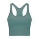 thumbnail image 1 of Chaleco de yoga de moda que combina con todo, con almohadilla para el pecho, ropa interior deportiva a prueba de golpes para entrenamiento desnudo y agradable para la piel para mujer, 1 of 6