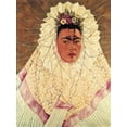 thumbnail image 1 of Frida Kahlo - Self Portrait As A Tehuana - CANVAS or PRINT WALL ART, 1 of 1