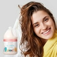 thumbnail image 6 of Ginger Lily Farms Botanicals Moisturizing Shampoo for All Hair Types, Champagne Mimosa, 100% Vegan & Cruelty-Free, Citrus Blend Scent, 1 Gallon (128 fl oz) Refill, 6 of 6