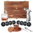 thumbnail image 1 of Kit ahumador para whisky TSUKIGLASS de madera de sapeli, 8 sabores, 1 of 7