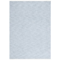 SAFAVIEH Haven Velda Distressed Polyester Area Rug, Light Blue, 5' x 8'