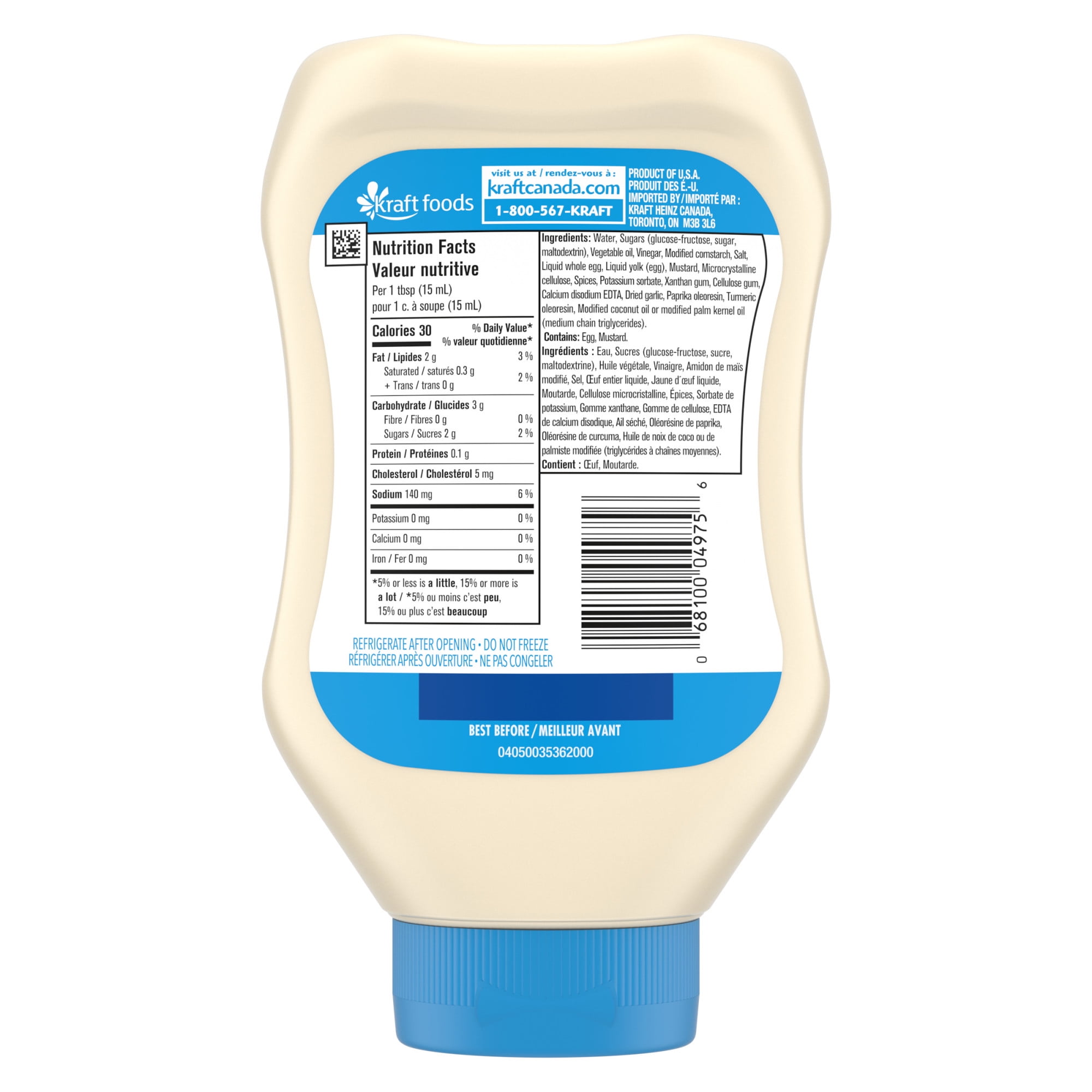 Miracle Whip Calorie Wise Spread Salad Dressings, 650mL