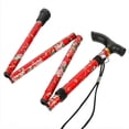 thumbnail image 5 of Walking Stick - Adjustable and Foldable - Lightweight - Comfortable Grip - Durable Walking Aid Mobility Aid - Collapsible Walking Stick, 5 of 5