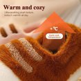 thumbnail image 4 of Cute Catpaw Slippers for Women Men Plush Winter Cozy Warm Memory Foam Bedroom Antislip Slip on Slipper Booties Coffee Size 9, 4 of 7