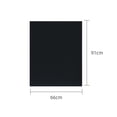 thumbnail image 4 of 50Pcs Card Sleeves Gaming Cards for Trading Family Party Card 66x91mm Black, 4 of 8
