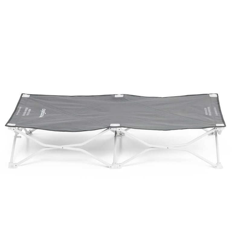 Regalo My Cot Portable Toddler Bed, Gray photo 2