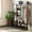 Full Black, variant on TribeSigns Adult's Portable Free-Standing 6-Shelf Closet Organizer, Black
