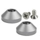 thumbnail image 1 of Paquete de 2 patas cónicas para teclado mecánico de metal de 22 mm, fáciles de usar e instalar. Gris, 1 of 9