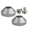 Set of 2 Mechanical Keyboard Feet Metal 22mm for Different Keyboards - Grey, 22mm