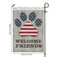 GARENAS Friends USA Garden Flag Don’t Bother Knocking The Dogs