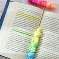 thumbnail image 3 of Wrapables Mini Stackable Highlighters, Cute Multi-color Markers, Teddy Bears, 3 of 6