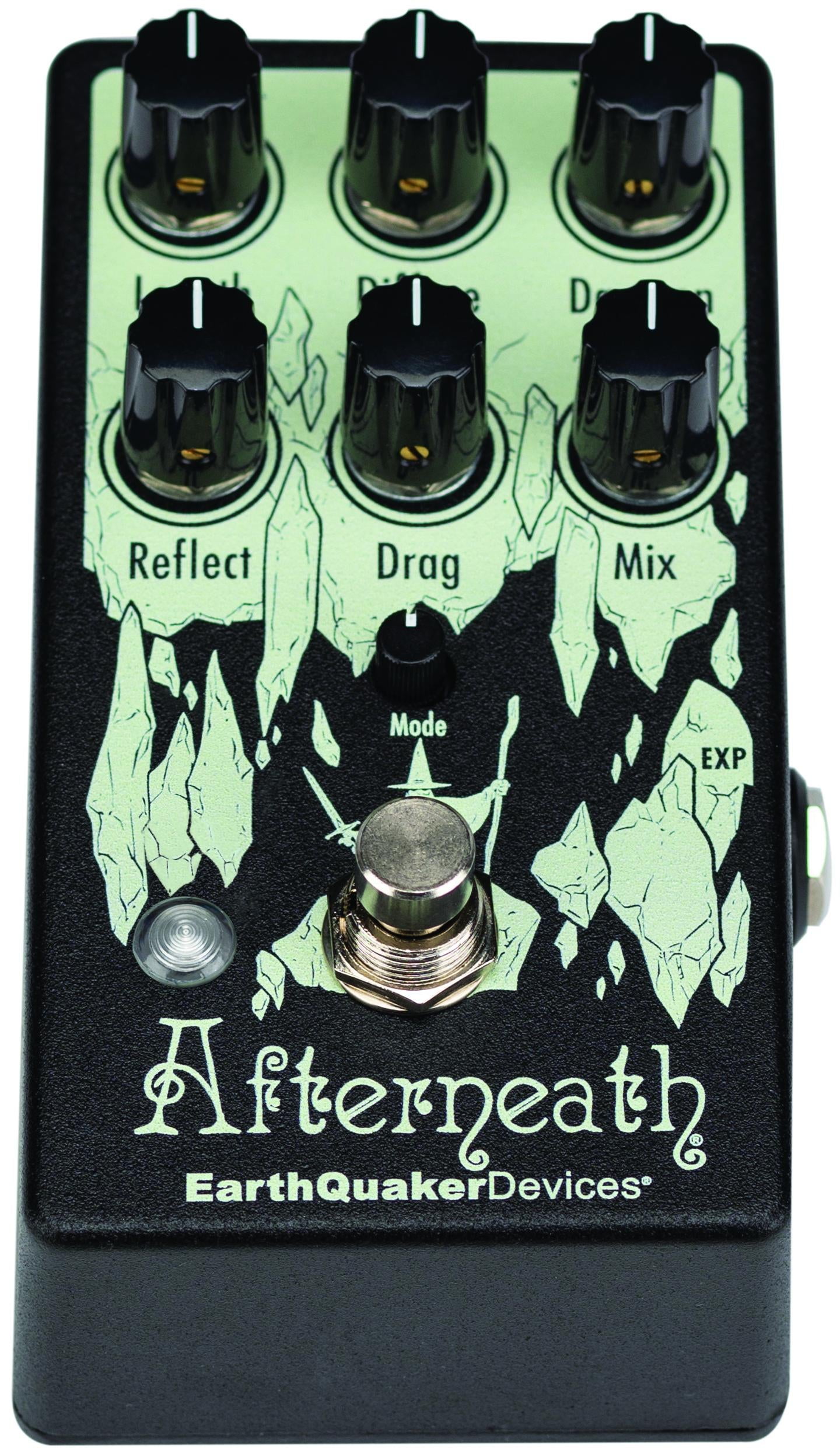 EarthQuaker Devices Afterneath Enhanced Otherworldly Reverberator Pedal