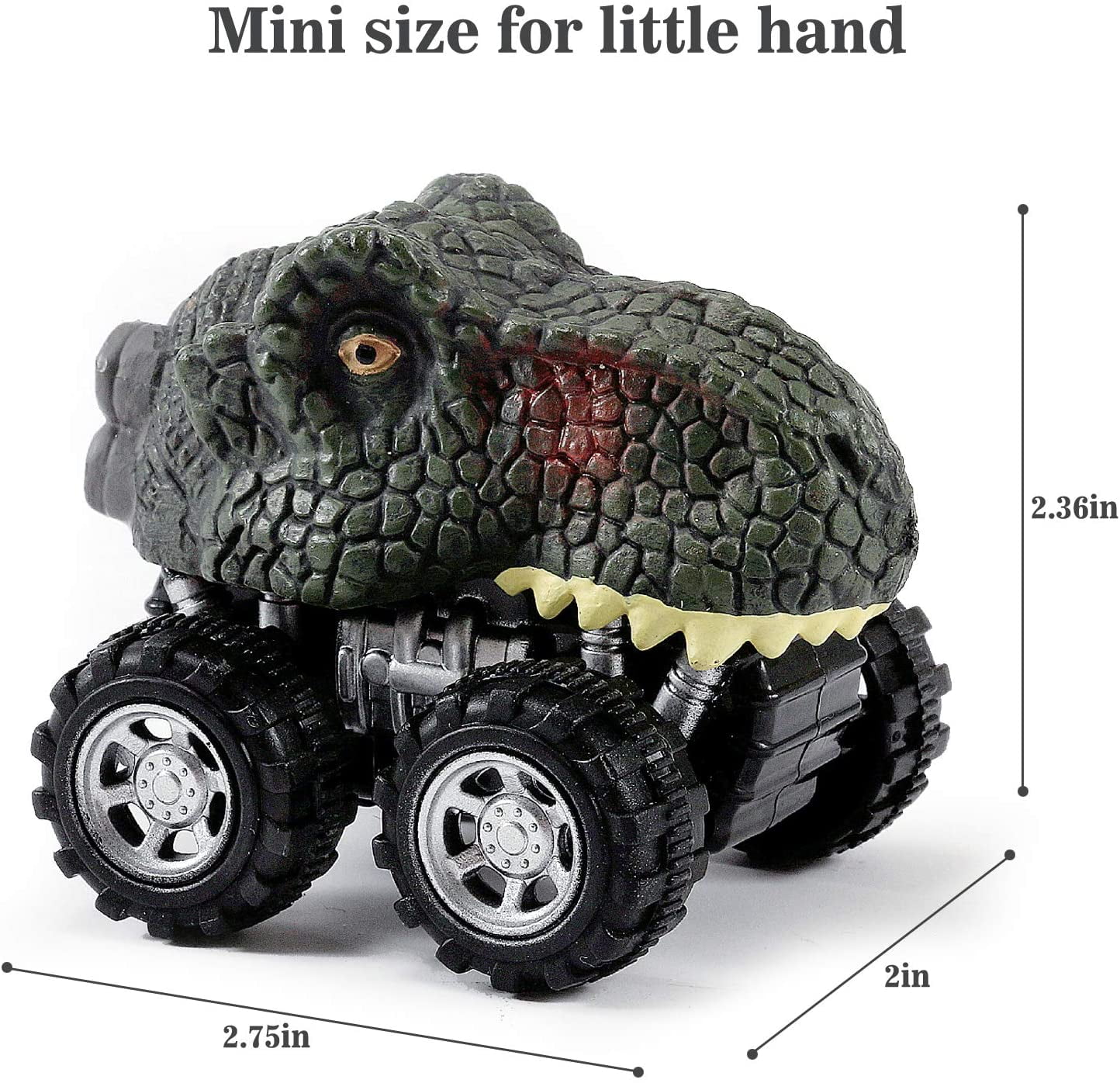 Toddler Girls Boys Toys Age 4 3 5 6 7 Gifts TEKFUN Dinosaur Toys for Kids 3-5 Years 13 in 1 Dinosaur Truck with Music and Light Dinosaur Carrier Playset with 3 Pull Back Cars and 9 Dinosaur Figures 