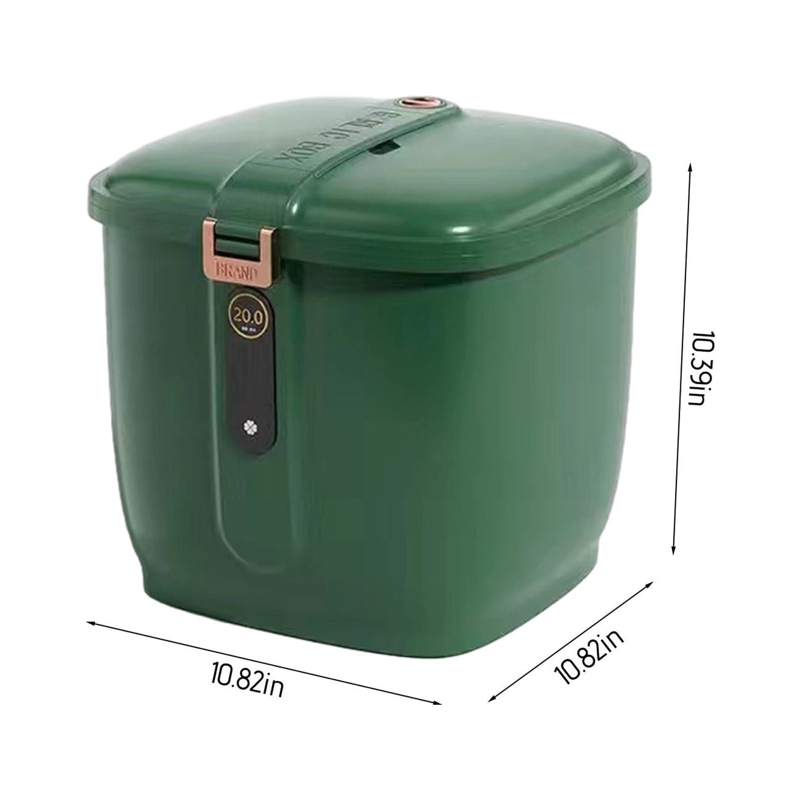 SHENGXINY Rice Container On Clearance 20KG Green