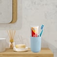 thumbnail image 2 of Toothbrush Cups Assorted Color 4Pcs 4.13X2.83X2.83in, 2 of 8