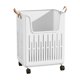 thumbnail image 2 of Cesta de ropa sucia plegable para el hogar, cesta de almacenamiento de ropa sucia para el baño con ruedas, cesta de almacenamiento de ropa sucia para el baño, cesta grande para ropa sucia, cesta de ro, 2 of 6