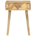 thumbnail image 3 of vidaXL Bedside Cabinet 16.9"x11.8"x22.8" Solid Mango Wood, 3 of 12