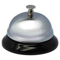 Universal UNV10000 3-3/8 in. Diameter Call Bell - Brushed Nickel