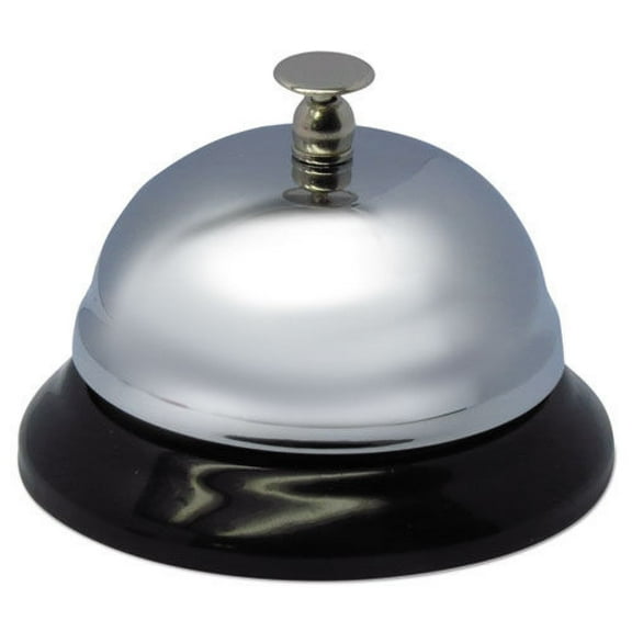 Universal UNV10000 3-3/8 in. Diameter Call Bell - Brushed Nickel