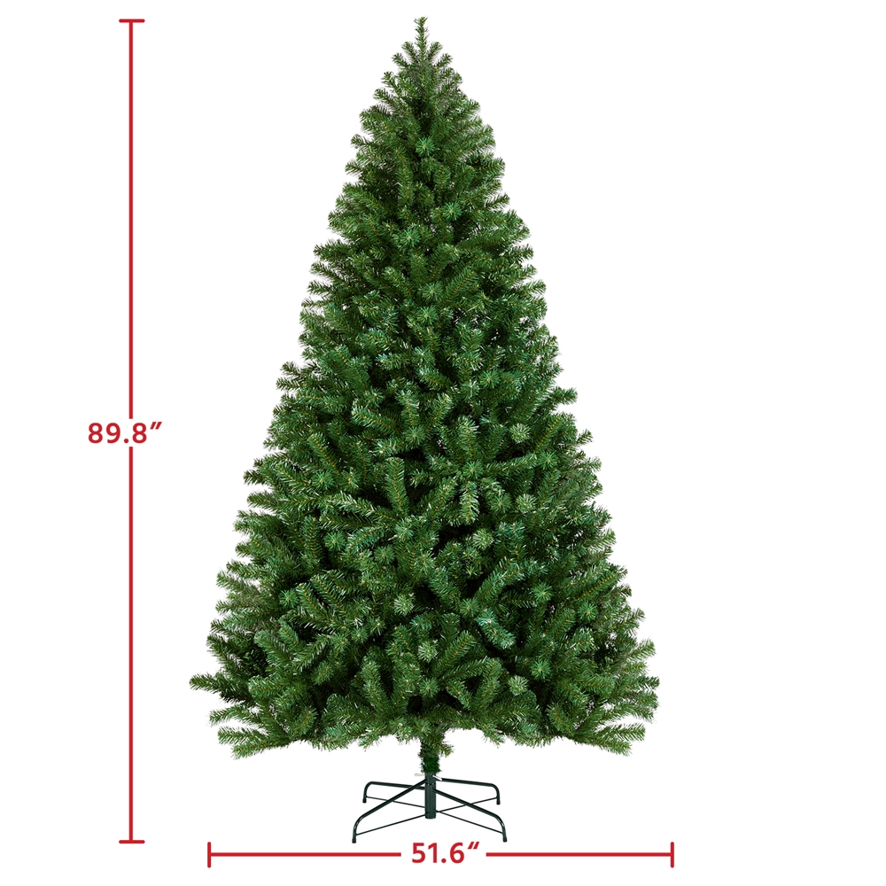 Alden Design 7.5 Ft Pre-Lit Fir Christmas Tree photo 5